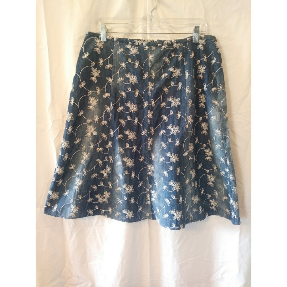 Jean skirt